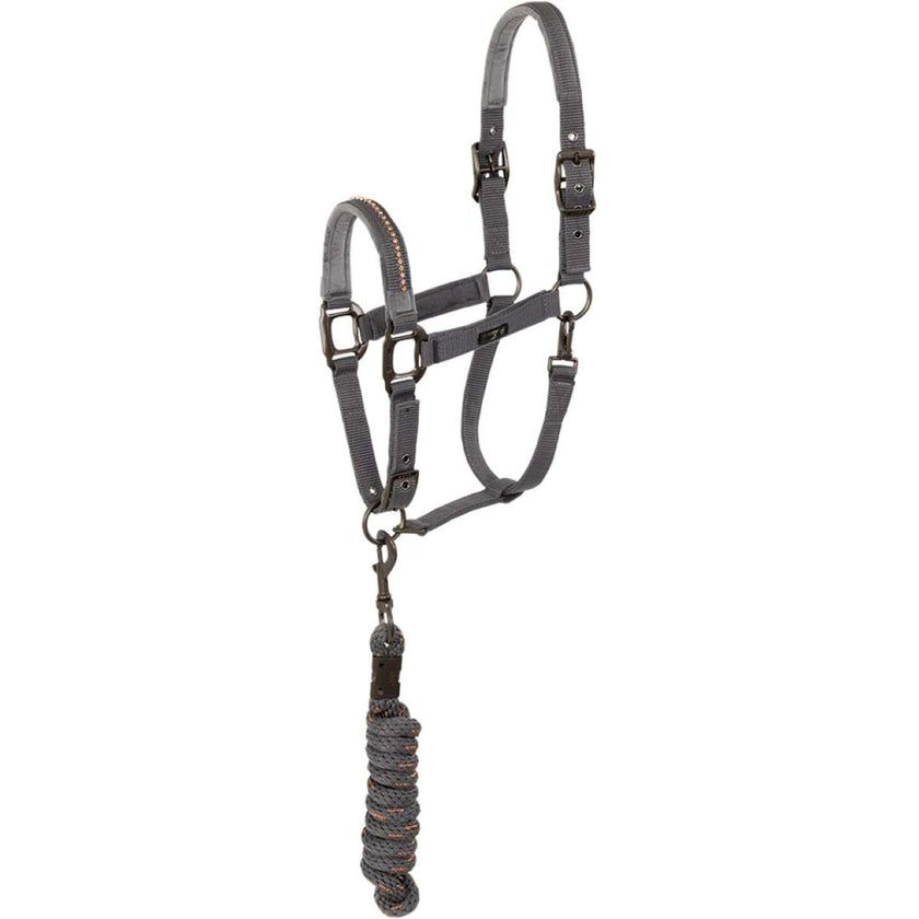 LeMieux Hobby Horse Vogue Ensemble Licol Steel Grey LeMieux Hobby Horse Vogue Ensemble Licol Steel Grey