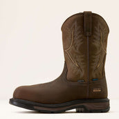 Ariat Bottes Western WorkHog XT Waterproof Wide Square Carbon Toe Hommes Brown/Mocha Ariat Bottes Western WorkHog XT Waterproof Wide Square Carbon Toe Hommes Brown/Mocha