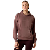 Ariat Pull col Hoodie Martine Femme Peppercorn Ariat Pull col Hoodie Martine Femme Peppercorn