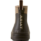 Ariat Jodhpurs Kelmarsh Shortie Femme Chocolate/Tan Twill Ariat Jodhpurs Kelmarsh Shortie Femme Chocolate/Tan Twill