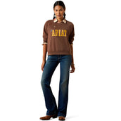 Ariat Pull Essential Crew Femme Chicory Coffee Ariat Pull Essential Crew Femme Chicory Coffee