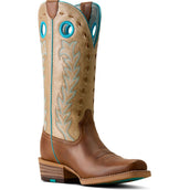 Ariat Bottes Western Lucera NcToe Femme Wheat Brown/Soft Parchment Ariat Bottes Western Lucera NcToe Femme Wheat Brown/Soft Parchment