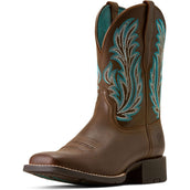 Ariat Bottes Western Round Up Filly Femme Dark Cacao Ariat Bottes Western Round Up Filly Femme Dark Cacao