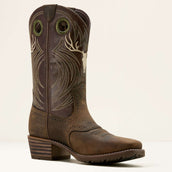 Ariat Bottes Western Hybrid Roughstock Antler Hommes Wild Taupe/Espresso Ariat Bottes Western Hybrid Roughstock Antler Hommes Wild Taupe/Espresso