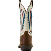 Ariat Bottes Western Hybrid Ranchwork Venttek Femme Distressed Brown/Crema Ariat Bottes Western Hybrid Ranchwork Venttek Femme Distressed Brown/Crema