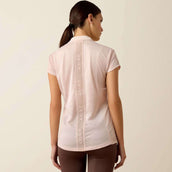 Ariat T-Shirt Breathe 1/2 Zip Femme Sepia Rose Ariat T-Shirt Breathe 1/2 Zip Femme Sepia Rose