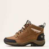 Ariat Chaussures d'Écurie Terrain Femme Dark Tan/Natural Southwest Print Ariat Chaussures d'Écurie Terrain Femme Dark Tan/Natural Southwest Print