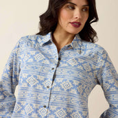 Ariat Blouse Billie Jean Femme Ashleigh Blue Crystal Southwes Ariat Blouse Billie Jean Femme Ashleigh Blue Crystal Southwes