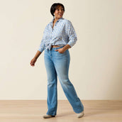 Ariat Blouse Billie Jean Femme Ashleigh Blue Crystal Southwes Ariat Blouse Billie Jean Femme Ashleigh Blue Crystal Southwes