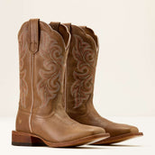 Ariat Bottes Western County Lane Femme Natural Tan Ariat Bottes Western County Lane Femme Natural Tan