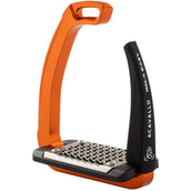 Acavallo Étriers REL-X Easy Orange/noir Acavallo Étriers REL-X Easy Orange/noir