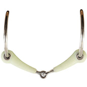 BR Mors de Filet Apple Mouth Simple Brisé 15mm BR Mors de Filet Apple Mouth Simple Brisé 15mm