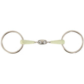 BR Mors de Filet Apple Mouth Double Brisure 14mm BR Mors de Filet Apple Mouth Double Brisure 14mm