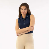 BR Polo Kiki Sans Manche Pageant Blue BR Polo Kiki Sans Manche Pageant Blue
