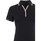 Cavallo Polo CavalPique V-Neck Noir Cavallo Polo CavalPique V-Neck Noir