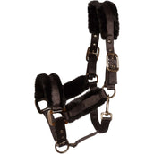 Cavallo Licol CavalJero avec Fourrure Café Noir Cavallo Licol CavalJero avec Fourrure Café Noir