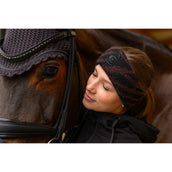Cavallo Bonnet Anti-Mouches CavalJetty Café Noir Cavallo Bonnet Anti-Mouches CavalJetty Café Noir