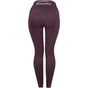 Cavallo Legging d'Équitation CavalLin Grip Rl Full Grip Dusty Plum Cavallo Legging d'Équitation CavalLin Grip Rl Full Grip Dusty Plum