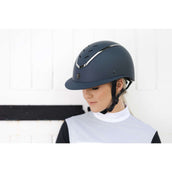 Charles Owen Bombe Kylo Navy Matte/Pewter Charles Owen Bombe Kylo Navy Matte/Pewter
