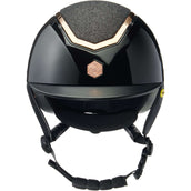 Charles Owen Bombe Kylo Sparkly MIPS Black Gloss/Rose Gold Charles Owen Bombe Kylo Sparkly MIPS Black Gloss/Rose Gold