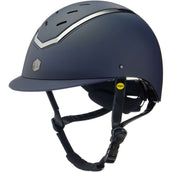 Charles Owen Bombe Kylo visière standard MIPS Navy Matte/Pewter Charles Owen Bombe Kylo visière standard MIPS Navy Matte/Pewter