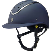Charles Owen Bombe Kylo visiére large MIPS Navy Matte/Pewter Charles Owen Bombe Kylo visiére large MIPS Navy Matte/Pewter