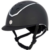 Charles Owen Bombe Kylo Black Matte/Silver Charles Owen Bombe Kylo Black Matte/Silver