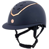 Charles Owen Bombe Kylo Wide Peak Navy Matte/Rose Gold Charles Owen Bombe Kylo Wide Peak Navy Matte/Rose Gold
