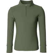 Covalliero Active Shirt AW26 Kids Forest Green Covalliero Active Shirt AW26 Kids Forest Green