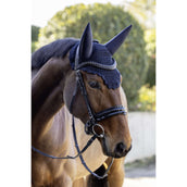 Covalliero Bonnet Anti-Mouches Soundless AW26 Marin foncé Covalliero Bonnet Anti-Mouches Soundless AW26 Marin foncé