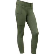 Covalliero Legging d'Équitation Full Grip AW26 Kids Forest Green Covalliero Legging d'Équitation Full Grip AW26 Kids Forest Green