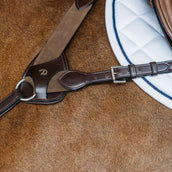 Dyon Collier de Chasse 5 points New English avec Élastique Marron Dyon Collier de Chasse 5 points New English avec Élastique Marron