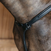 Dyon Collier de Chasse 5 points New English avec Élastique Noir Dyon Collier de Chasse 5 points New English avec Élastique Noir