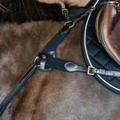 Dyon Collier de Chasse 5 points Élastique Noir Dyon Collier de Chasse 5 points Élastique Noir