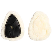 Dyon Protection de Poitrail 5 points Peau de Mouton Synthétique Noir Dyon Protection de Poitrail 5 points Peau de Mouton Synthétique Noir