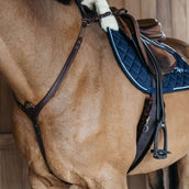 Dyon Collier de Chasse Bridge Tressé Marron Dyon Collier de Chasse Bridge Tressé Marron