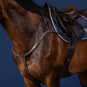 Dyon Collier de Chasse Long Bridge Marron/Argent Dyon Collier de Chasse Long Bridge Marron/Argent