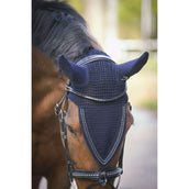 Pénélope Bonnet Anti-Mouches Strass Long Marin Pénélope Bonnet Anti-Mouches Strass Long Marin