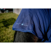 EQUITHÈME Couverture de Refroidissement Cool& Dry Fresh Combo Marine Bleu EQUITHÈME Couverture de Refroidissement Cool& Dry Fresh Combo Marine Bleu