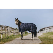 EQUITHÈME Couverture d'Extérieur Classic 1200D High Neck 200g Marin EQUITHÈME Couverture d'Extérieur Classic 1200D High Neck 200g Marin
