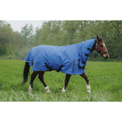 EQUITHÈME Couverture d'Extérieur Tyrex 1200D 100g Aisance Combo Bleu Royal EQUITHÈME Couverture d'Extérieur Tyrex 1200D 100g Aisance Combo Bleu Royal