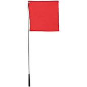 Hippotonic Bâton d'entraînement Ethologisch avec drapeau Rouge Hippotonic Bâton d'entraînement Ethologisch avec drapeau Rouge