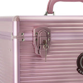 EQUITHÈME Caisse de Pansage Je T'aime Rose/Burgundy EQUITHÈME Caisse de Pansage Je T'aime Rose/Burgundy