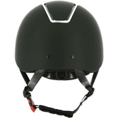 EQUITHÈME Bombe Glint Mat Noir/Argent EQUITHÈME Bombe Glint Mat Noir/Argent