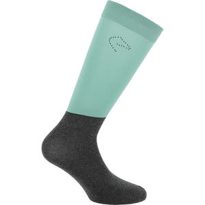 EQUITHÈME Chaussettes d'Équitation Compet Menthe/Vert EQUITHÈME Chaussettes d'Équitation Compet Menthe/Vert