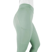 EQUITHÈME Legging d'Équitation Birdy Full Grip Vert clair EQUITHÈME Legging d'Équitation Birdy Full Grip Vert clair