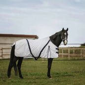 EQUITHÈME Couverture Anti-Mouches Mesh Blanc EQUITHÈME Couverture Anti-Mouches Mesh Blanc