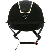 EQUITHÈME Bombe Glint Lamé Noir/Or Rose EQUITHÈME Bombe Glint Lamé Noir/Or Rose