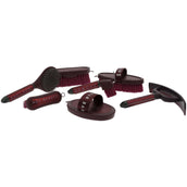 EQUITHÈME Brosse Douce Je T'aime Bordeaux EQUITHÈME Brosse Douce Je T'aime Bordeaux