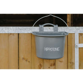 Hippotonic Mangeoire avec Poignée Gris Foncé Hippotonic Mangeoire avec Poignée Gris Foncé
